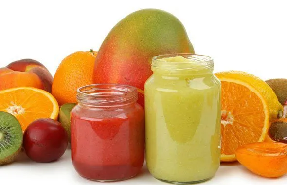 Фотография продукта Пюре из фруктов, ягод и овощей в асс-те