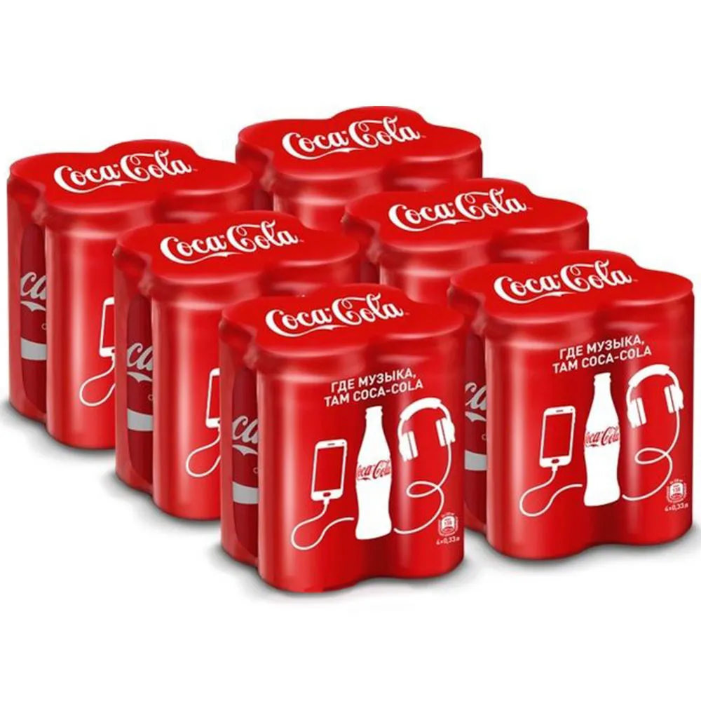 фотография продукта Кока-Кола 0,33л. ж/б
