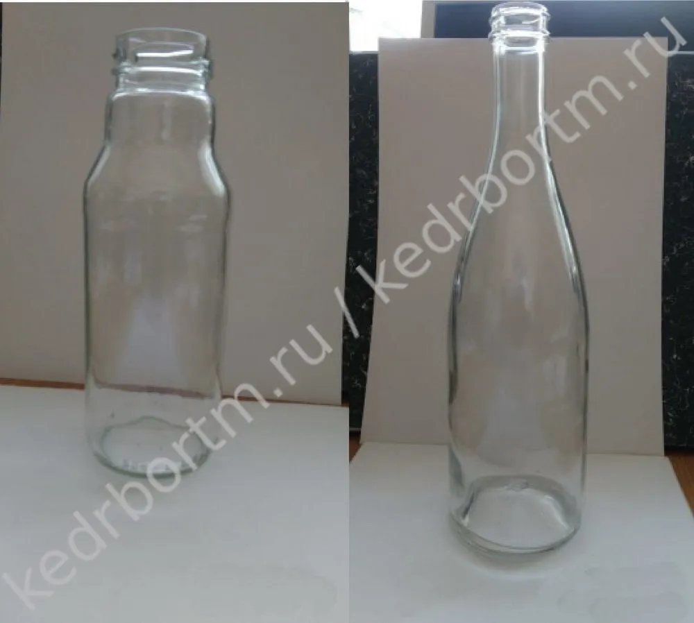 Фотография продукта Бутылка 300 мл, 500 мл. стекло.