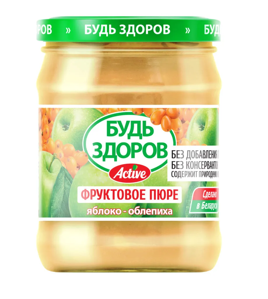 пюре яблочное без сахара в ассорт.   в Республике Беларусь 4