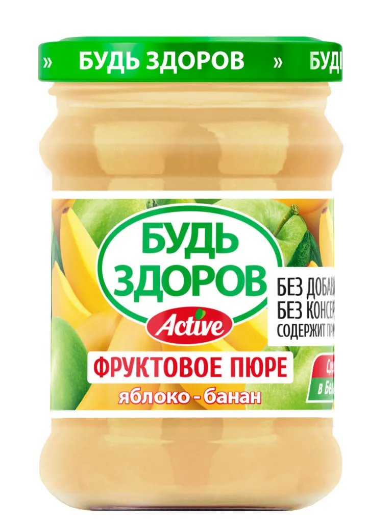 пюре яблочное без сахара в ассорт.   в Республике Беларусь 2
