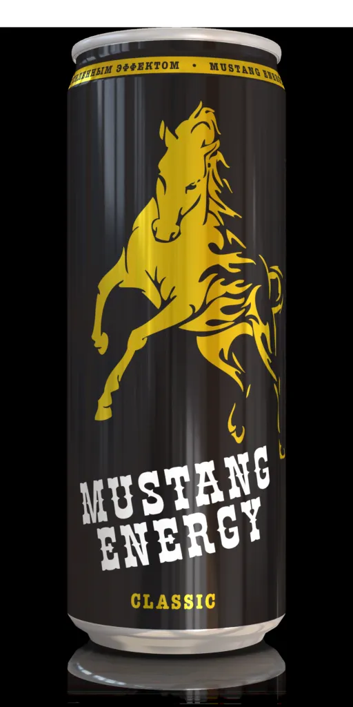фотография продукта энергетический напиток "Mustang Energy" 