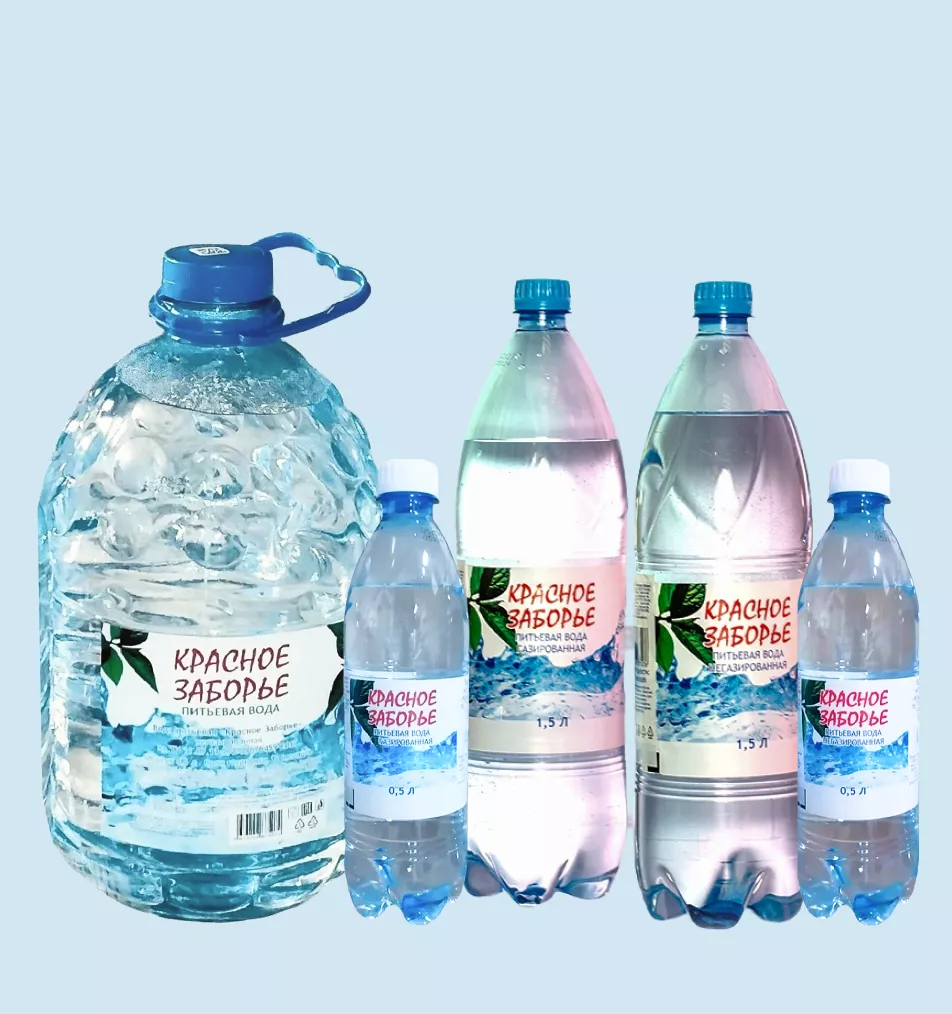 фотография продукта Красное заборье, произв-ль питьевой воды