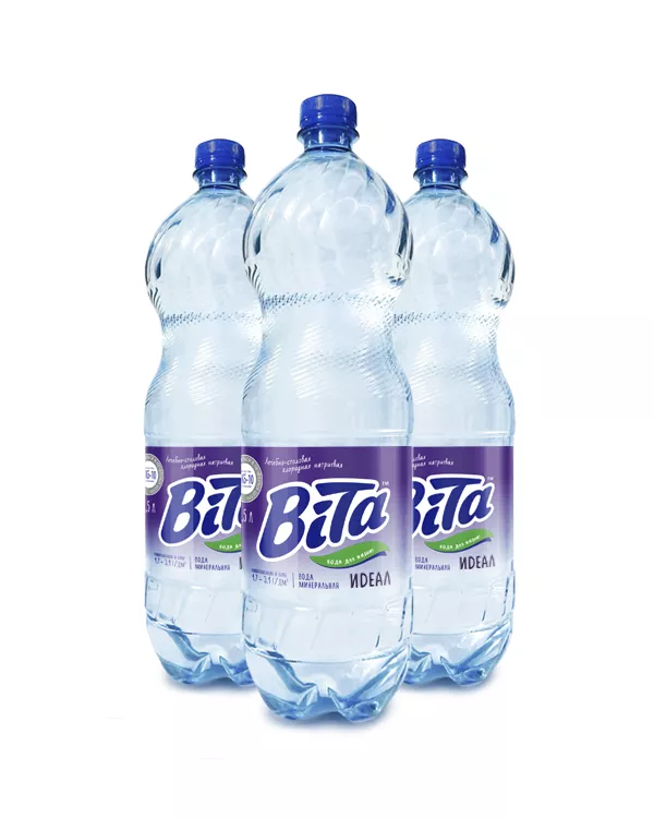 Фотография продукта Купажированная вода "вита. идеал" 1,5л