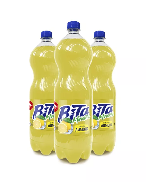 Фотография продукта Напиток б/а "ві вкусом лимона"1,5 л
