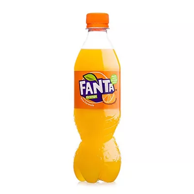 Фотография продукта Fanta апельсин, 0,5 л, оптом