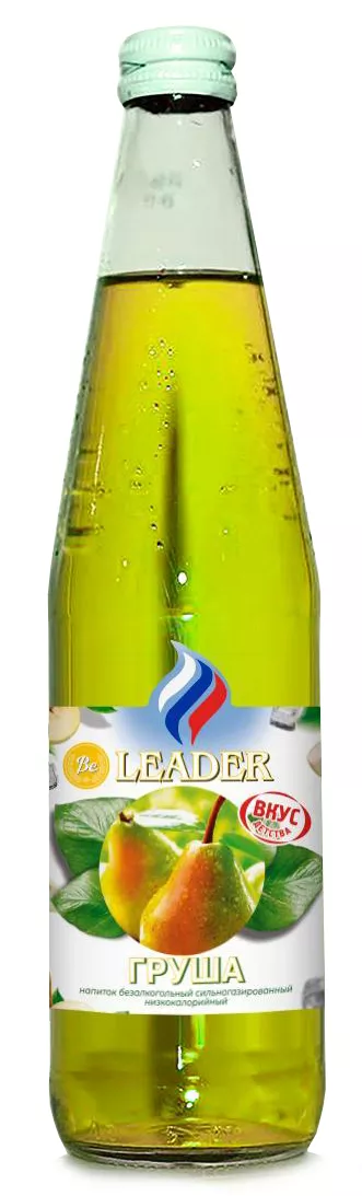 Фотография продукта Напиток б/а "leader" 0,5л груша