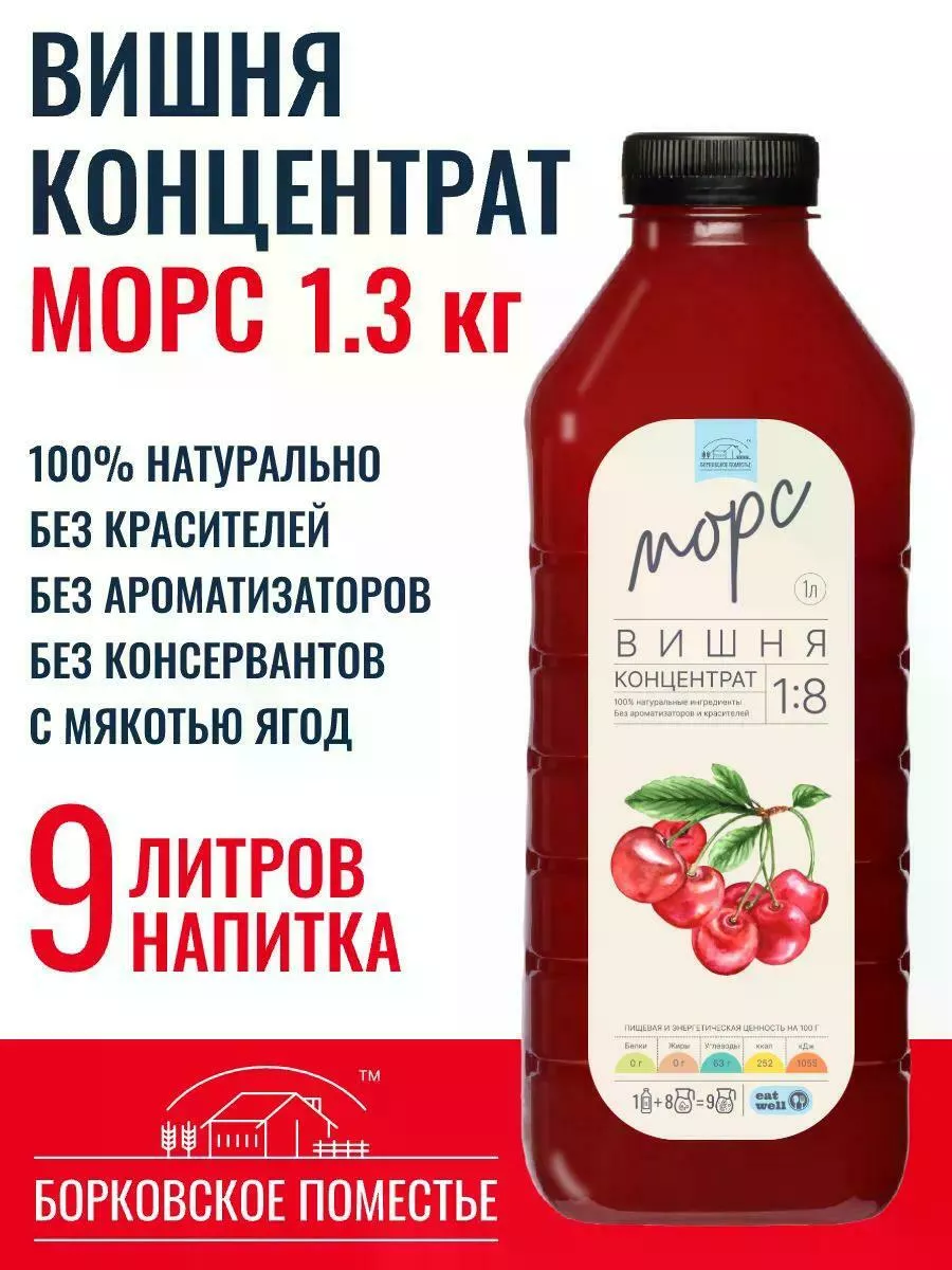 Фотография продукта Концентрированные сиропы и морсы 