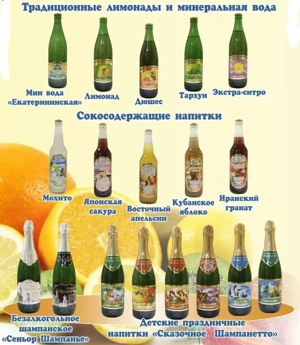 фотография продукта Кубанский квас,Сеньор Шампанье, напитки